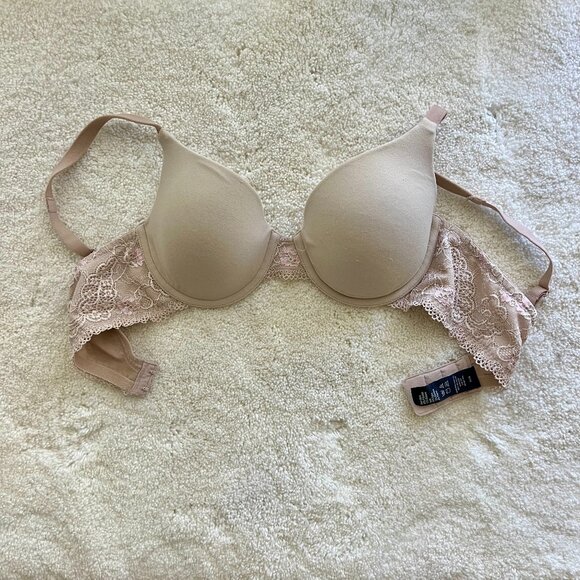 Le Mystere T-Shirt Bra Nude size 36C - Picture 1 of 5